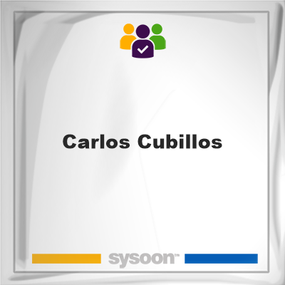 Carlos Cubillos, memberCarlos Cubillos on Sysoon