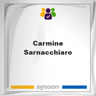 Carmine Sarnacchiaro, memberCarmine Sarnacchiaro on Sysoon