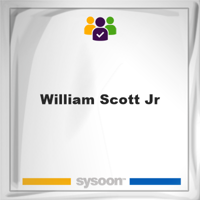 William Scott Jr, memberWilliam Scott Jr on Sysoon