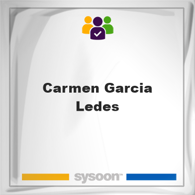 Carmen Garcia-Ledes, Carmen Garcia-Ledes, member