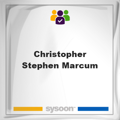 Christopher Stephen Marcum, Christopher Stephen Marcum, member