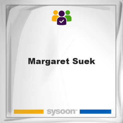 Margaret Suek, memberMargaret Suek on Sysoon