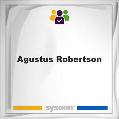 Agustus Robertson, Agustus Robertson, member
