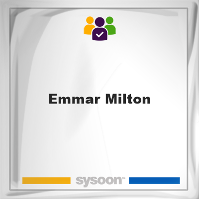 Emmar Milton, memberEmmar Milton on Sysoon