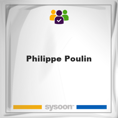 Philippe Poulin, memberPhilippe Poulin on Sysoon