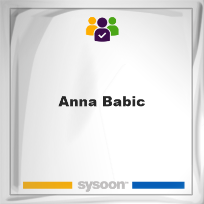 Anna Babic on Sysoon