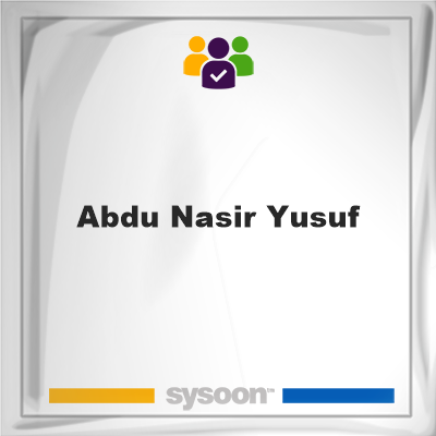 Abdu Nasir Yusuf on Sysoon