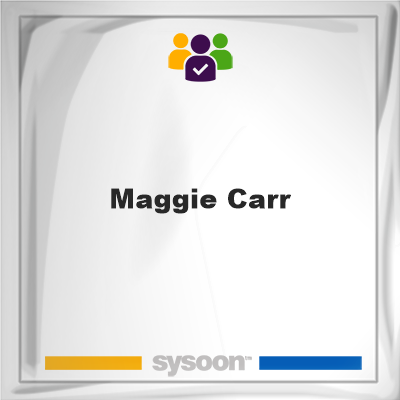 Maggie Carr on Sysoon