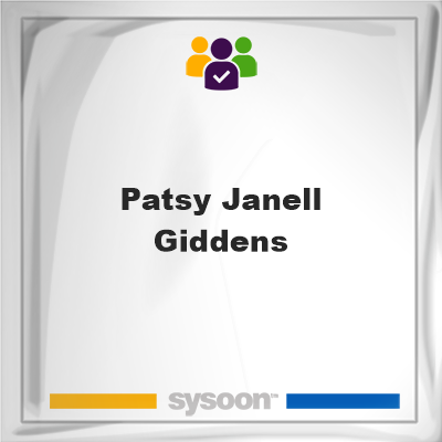 Patsy Janell Giddens on Sysoon