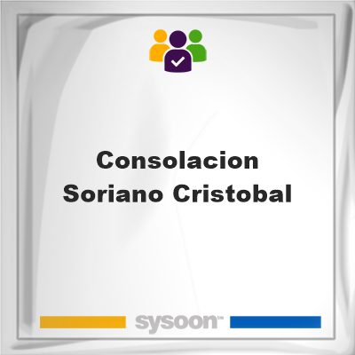 Consolacion Soriano Cristobal, Consolacion Soriano Cristobal, member