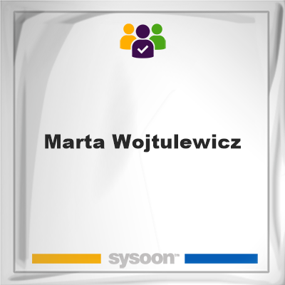 Marta Wojtulewicz, Sysoon images Marta Wojtulewicz, Marta Wojtulewicz, member