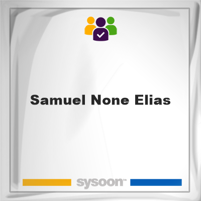 Samuel None Elias on Sysoon