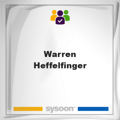 Warren Heffelfinger, Warren Heffelfinger, member