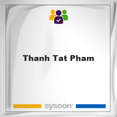 Thanh Tat Pham on Sysoon