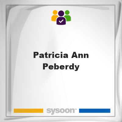 Patricia Ann Peberdy, memberPatricia Ann Peberdy on Sysoon