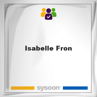 Isabelle Fron on Sysoon