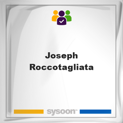 Joseph Roccotagliata on Sysoon