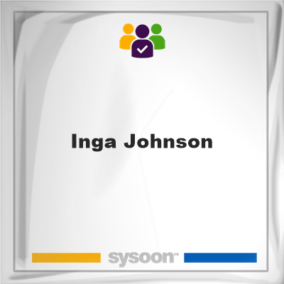 Inga Johnson, Sysoon images Inga Johnson, Inga Johnson, member