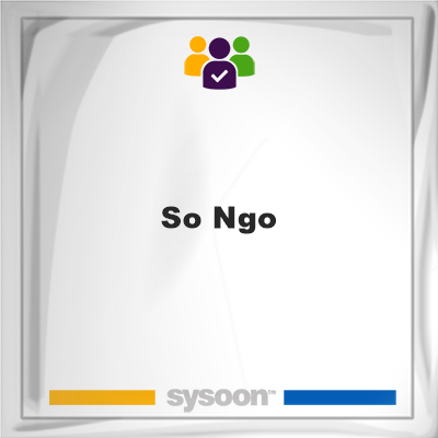 So Ngo, So Ngo, member