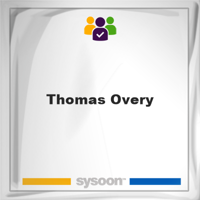 Thomas Overy Thomas Overy on Sysoon