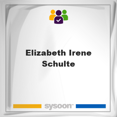 Elizabeth Irene Schulte, Elizabeth Irene Schulte, member