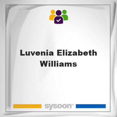Luvenia Elizabeth Williams, Luvenia Elizabeth Williams, member