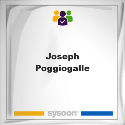 Joseph Poggiogalle on Sysoon