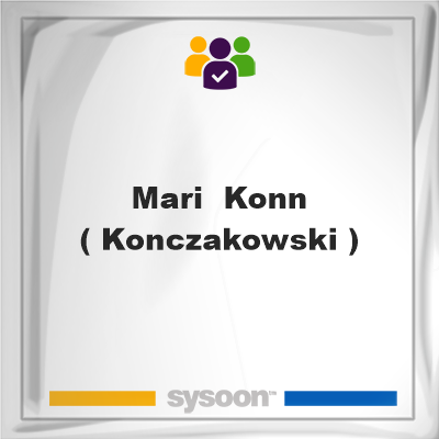 Mari  Konn ( Konczakowski ), Mari  Konn ( Konczakowski ), member
