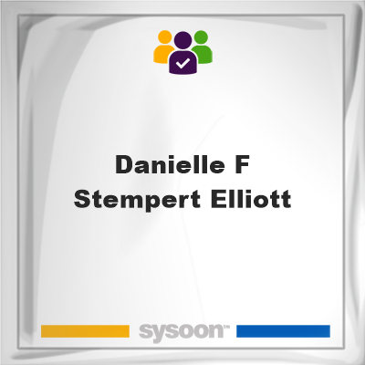Danielle F Stempert Elliott, memberDanielle F Stempert Elliott on Sysoon