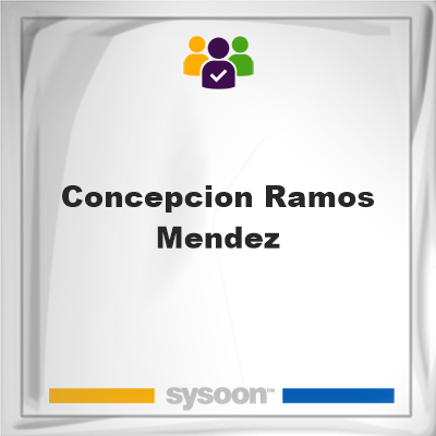 Concepcion Ramos-Mendez on Sysoon