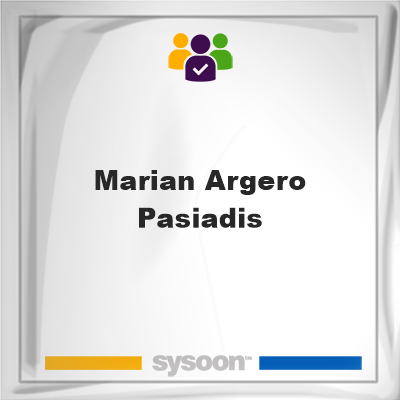 Marian Argero Pasiadis on Sysoon