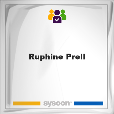 Ruphine Prell on Sysoon