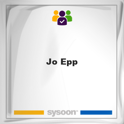 Jo Epp, memberJo Epp on Sysoon