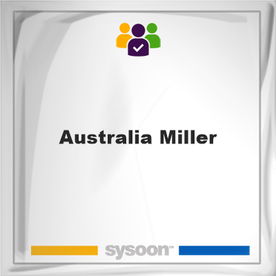 Australia Miller on Sysoon
