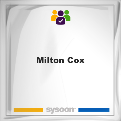 Milton Cox, Milton Cox, member