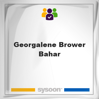 Georgalene Brower Bahar, Georgalene Brower Bahar, member