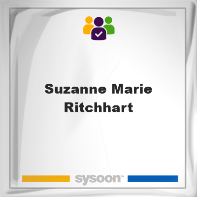 Suzanne Marie Ritchhart, memberSuzanne Marie Ritchhart on Sysoon