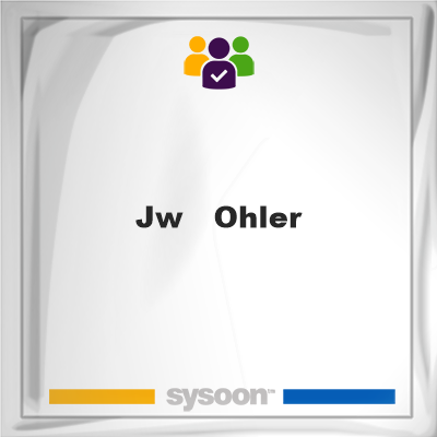 Jw   Ohler., Jw   Ohler., member