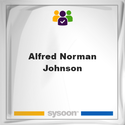 Alfred Norman Johnson, Alfred Norman Johnson, member