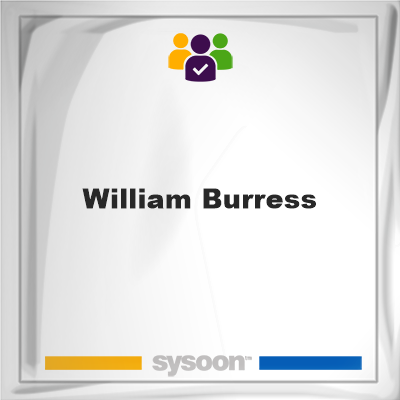 William Burress on Sysoon