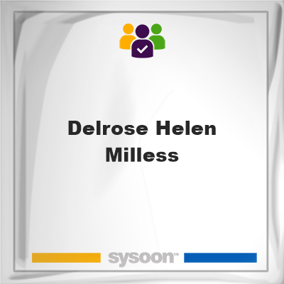 Delrose Helen Milless, memberDelrose Helen Milless on Sysoon