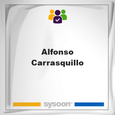 Alfonso Carrasquillo on Sysoon