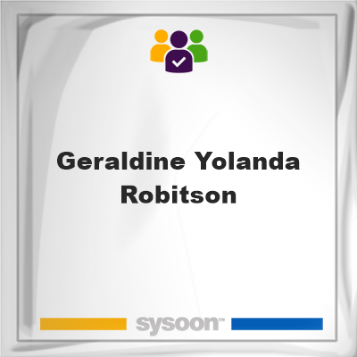 Geraldine Yolanda Robitson, Geraldine Yolanda Robitson, member