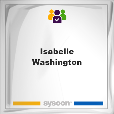 Isabelle Washington, Isabelle Washington, member