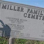 Miller Family Pioneer Cemetery