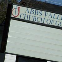 Abbs Valley Church of God Cemetery on Sysoon