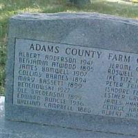 Adams County Farm Cemetery on Sysoon