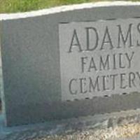 Adams Family Cemetery on Sysoon