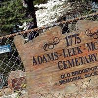 Adams-Leek-McKeen Cemetery on Sysoon