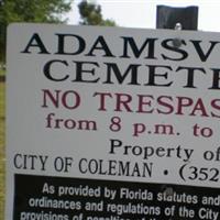 Adamsville Cemetery on Sysoon